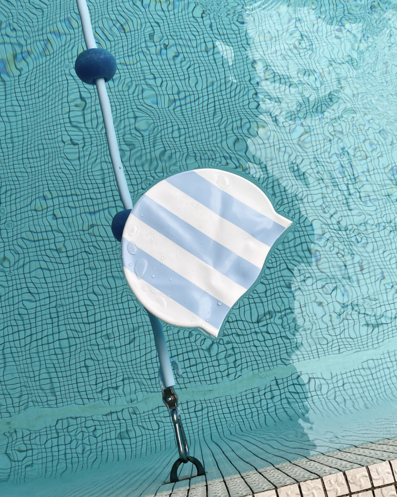 STRIPES SWIMCAP
